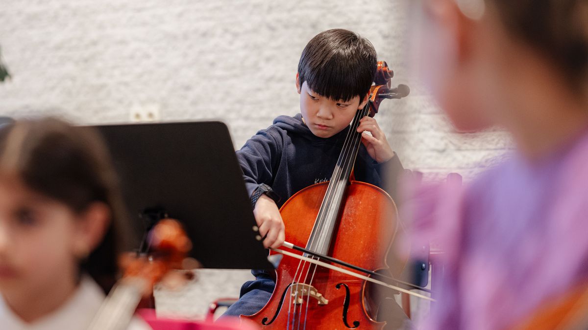 Muziekschool Pijnacker spelen met muziek voor kleuters